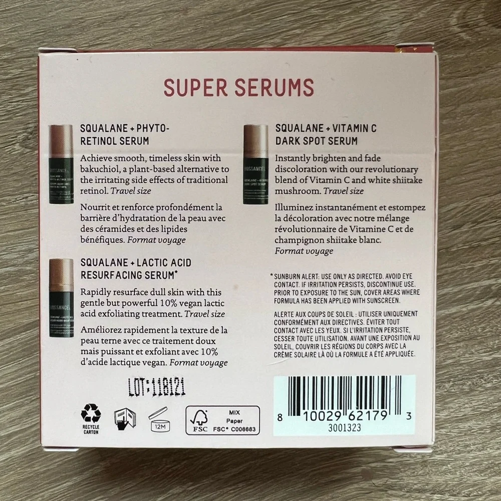 Biossance Super Serums travel size - Picture 3 of 5
